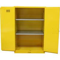 Armoire pour produits inflammables, 90 gal., 2 Porte(s), 43" La x 66" h x 34" p NTL Industrial