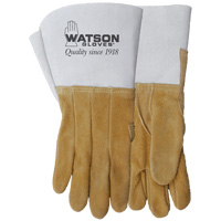 Gants de soudeur Buckweld, Cuir d'&eacute;lan refendu, Taille 8 NTL Industrial