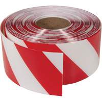 ArmorStripe&reg; Ultra Durable Floor Tape, 4" x 100', PVC, Red and White NTL Industrial