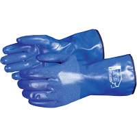 Gants r&eacute;sistants aux produits chimiques North Sea, Taille Petit, 11" lo, Nitrile, Doublure en Molleton, Gant de calibre hiver NTL Industrial