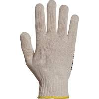 Gant en tricot avec pois de PVC Sure Grip, Poly/coton, Un c&ocirc;t&eacute;, Calibre 7, T-petit NTL Industrial