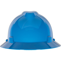 V-Gard&reg; Slotted Full-Brim Hardhat, Pinlock Suspension, Non-Vented NTL Industrial