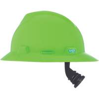 V-Gard&reg; Slotted Full-Brim Hardhat, Meets CSA Type 1, Ratchet Suspension, Non-Vented NTL Industrial