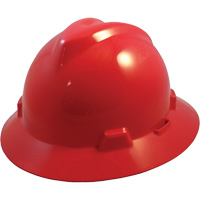 V-Gard&reg; Slotted Full-Brim Hardhat, Meets CSA Type 1, Quick-Slide Suspension, Non-Vented NTL Industrial
