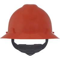 Casque de s&eacute;curit&eacute; &agrave; fente et bordure compl&egrave;te V-Gard, R&eacute;pond aux normes CSA type 1, Suspension Rochet, Non ventil&eacute; NTL Industrial