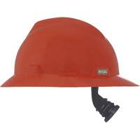 Casque de s&eacute;curit&eacute; &agrave; fente et bordure compl&egrave;te V-Gard, R&eacute;pond aux normes CSA type 1, Suspension Rochet, Non ventil&eacute; NTL Industrial