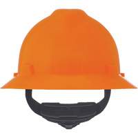 Casque de s&eacute;curit&eacute; &agrave; fente et bordure compl&egrave;te V-Gard, R&eacute;pond aux normes CSA type 1, Suspension Rochet, Non ventil&eacute; NTL Industrial