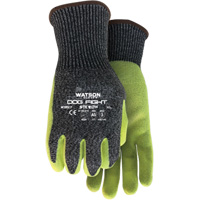 Stealth Dog Fight Cut Resistant Gloves, Size Medium, Nitrile Coated, Glass Fibre/HPPE/Nylon/Stainless Steel Shell, ASTM ANSI Level A5 NTL Industrial