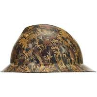 V-Gard&reg; Hydro Dip Full Brim Hard Hat, Meets CSA Type 1, Ratchet Suspension, Non-Vented NTL Industrial