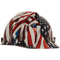 V-Gard&reg; Hydro Dip Hard Hat, Meets CSA Type 1, Ratchet Suspension, Non-Vented NTL Industrial