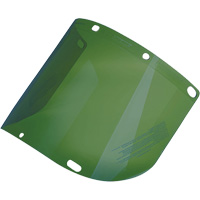 Dynamic™ Formed Faceshield, Polycarbonate, Green Tint SGV637 | NTL Industrial