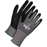 X-Site Lightweight Coated Gloves, 8, Nitrile Coating, 15 Gauge, Nylon/Lycra&reg; Shell NTL Industrial