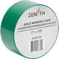 Aisle Marking Tape, 2" x 108', PVC, Green SGW128 | NTL Industrial