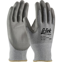Gants r&eacute;sistants aux coupures G-Tek PolyKor, Taille Petit, Calibre 13, Rev&ecirc;tement Polyur&eacute;thane, Enveloppe en Poly&eacute;thyl&egrave;ne, ASTM ANSI niveau A4/EN 388 niveau 5/EN 388 niveau D NTL Industrial