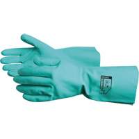 Gants r&eacute;sistants aux produits chimiques Chemstop, Taille 7, 12" lo, Nitrile, Doublure en Ouat&eacute;e, 15 mils NTL Industrial