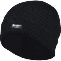 Tuque doubl&eacute;e &agrave; rebord, Doublure en Thinsulate, Taille unique, Noir NTL Industrial