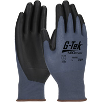 Gants en tricot sans coutures enduits G-Tek NeoFoam, T-petit, R&ecirc;vetement Polyur&eacute;thane, Calibre 15, Enveloppe en Nylon NTL Industrial