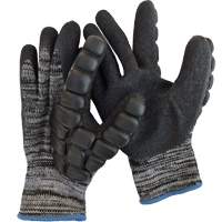 Gants antichocs enduits pour le martelage, 8/Moyen, Paume en Synth&eacute;tique, Poignet &eacute;lastique NTL Industrial
