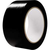 Aisle Marking Tape, 2" x 108', PVC, Black SGX043 | NTL Industrial