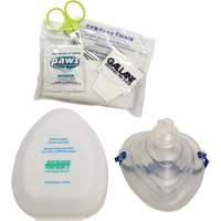CPR Pocket Face Mask & Accessories Kit, Reusable Mask, Class 2 SGX725 | NTL Industrial