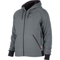 M12 Heated Hoodie Kit, Men's, 3X-Large, Grey, Polyester NTL Industrial