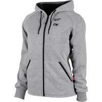 M12 Heated Hoodie Kit, Women's, Small, Grey, Polyester NTL Industrial
