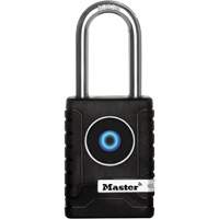 Outdoor Bluetooth&reg; Padlock, Thermoplastic, 2-7/32" Width, Battery Included NTL Industrial