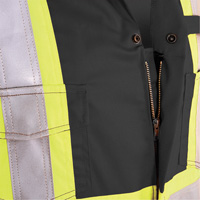 7702BK FR-Tech&reg; 88/12 FR Arc Rated Coveralls, Size 36, Black, 9.7 cal/cm² NTL Industrial