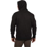 Heavy-Duty Pullover Hoodie, Men's, Small, Black NTL Industrial