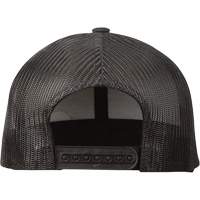 GridIron Snapback Trucker Hat, Black, Cotton/Nylon/Polyester NTL Industrial