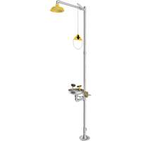 Combination Emergency Shower & Eyewash Station, Pedestal SGZ070 | NTL Industrial