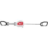Quick-Connect Tool Lanyard, Retractable, Dual Carabiner NTL Industrial