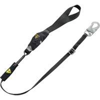 V-Series Utility Energy Absorbing Lanyard, 6', Snap Hook Center, Snap Hook Leg Ends, Nylon NTL Industrial