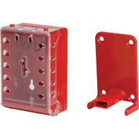 Ultra Compact Lock Box, Red NTL Industrial