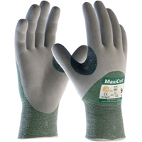 Gants en tissu technique r&eacute;sistant aux coupures ATG MaxiCut, Taille Grand, Calibre 15, Rev&ecirc;tement Nitrile, Enveloppe en Fil technique, ASTM ANSI niveau A2/EN 388 niveau 3/EN 388 niveau B NTL Industrial