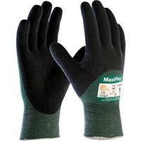 Gants sans coutures r&eacute;sistant aux coupures ATG MaxiFlex Cut, Taille Grand, Calibre 15, Rev&ecirc;tement Nitrile, Enveloppe en Fil technique, ASTM ANSI niveau A2/EN 388 niveau 3/EN 388 niveau B NTL Industrial
