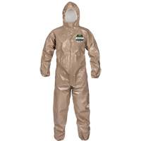 Coveralls, ChemMax™ 4 Plus, Large, Brown SHA216 | NTL Industrial