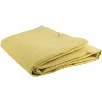 Acrylic Coated Fiberglass Blanket, 6' W x 6' L, Rated Up To 300 °F NTL Industrial