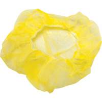 Bouffant Caps, Polypropylene, 21", Yellow SHA674 | NTL Industrial