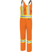 6617 Combinaison de s&eacute;curit&eacute;, Poly-coton, 36, Orange haute visibilit&eacute; NTL Industrial