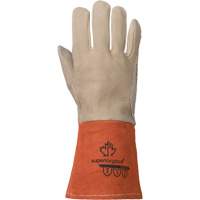Gants de soudage TIG, Cuir fleur de daim, Taille Moyen NTL Industrial