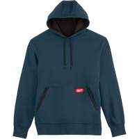 Midweight Pullover Hoodie, Men's, Small, Blue NTL Industrial