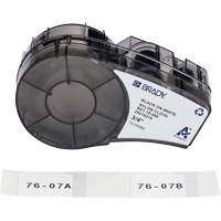 Aggressive Adhesive Multi-Purpose Labels with Ribbon, Black NTL Industrial