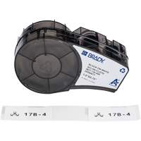 Aggressive Adhesive Multi-Purpose Labels with Ribbon, Black NTL Industrial