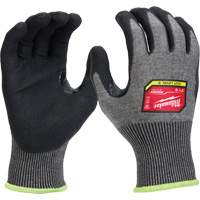 Gants enduits par trempage &agrave; dext&eacute;rit&eacute; &eacute;lev&eacute;e, Taille Petit, Calibre 18, Rev&ecirc;tement Nitrile, Enveloppe en Nylon/Poly&eacute;thyl&egrave;ne/Tungst&egrave;ne, ASTM ANSI niveau A9/EN 388 niveau F NTL Industrial