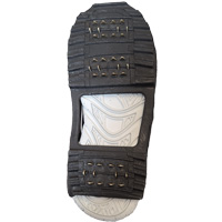 Brass Stride&reg; Non-Sparking Ice Cleats, Brass, Stud Traction, Small NTL Industrial