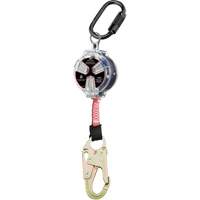 Dynamic Small Snap Hook Self-Retracting Lifeline, 6', Polyester, Swivel NTL Industrial