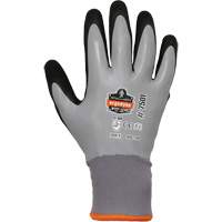 Gants de travail Hydrofuges et enduits pour l'hiver ProFlex 7501, Petit, R&ecirc;vetement Nitrile/Latex, Calibre 10/15, Enveloppe en Polyester NTL Industrial