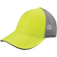 GloWear 8933 Reflective Snapback Hat, High Visibility Lime-Yellow, Poly-Cotton SHB484 | NTL Industrial