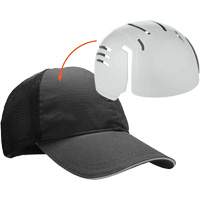 Skullerz 8946 Standard Baseball Cap with Bump Cap Insert, Black SHB490 | NTL Industrial